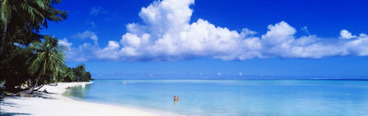 Ocean, Water, Clouds, Relaxing, Matira Beach, Tahiti, French Polynesia, South Pacific, Island