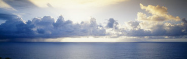 Clouds Over an Ocean, Hawaii, USA