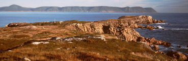 Rocks at White Point Beach, Atlantic Ocean, Cape Breton Island, Nova Scotia, Canada