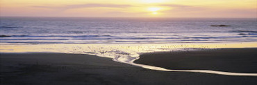 Sunset over the Ocean, Pistol River State Park, Oregon, USA