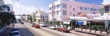 Ocean Drive Hotels, Miami Beach, Ocean Drive, Florida, USA