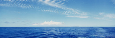 Clouds over an Ocean, Manihi, Tuamoto Islands, French Polynesia