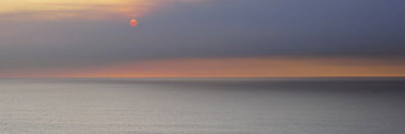 Sunset over the Ocean, Montara, San Mateo County, California, USA