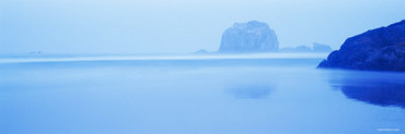 Reflection of Rock Formations in Water, Pacific Ocean, Boardman State Park, Oregon, USA