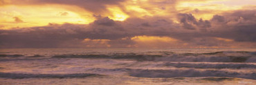 Clouds over the Ocean, Pacific Ocean, California, USA