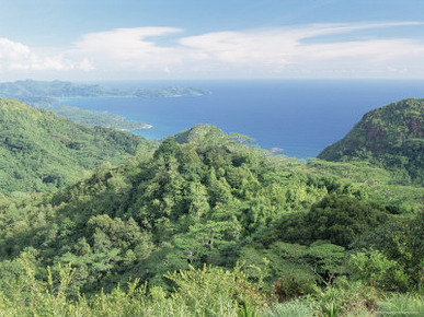 Les Hauts De Grand Anse, West Coast, Island of Mahe, Seychelles, Indian Ocean, Africa