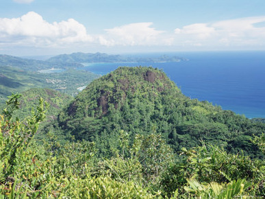 Les Hauts De Grand Anse, West Coast, Island of Mahe, Seychelles, Indian Ocean, Africa