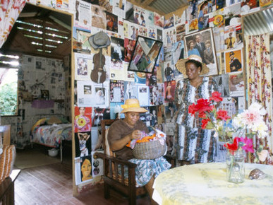 Traditional Creole House, Island of Mahe, Seychelles, Indian Ocean, Africa