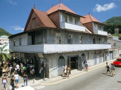 Albert Street, Victoria, Island of Mahe, Seychelles, Indian Ocean, Africa