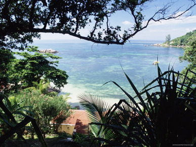 Anse Lazio, Chevalier Bay, Northwest Coast, Island of Praslin, Seychelles, Indian Ocean, Africa