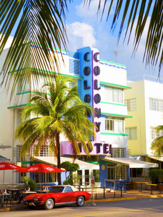 Ocean Drive, South Beach, Miami Beach, Florida, USA