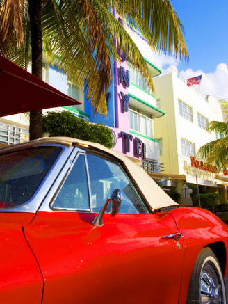 Ocean Drive, South Beach, Miami Beach, Florida, USA