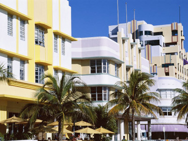 Art Deco District, Ocean Drive, Miami Beach, Florida, United States of America (Usa), North America