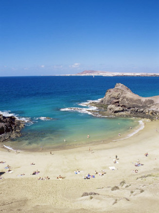 Papagayo Beach, Lanzarote, Canary Islands, Spain, Atlantic Ocean