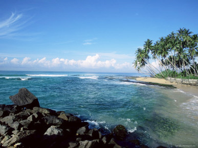 Beach Near Galle, Sri Lanka, Indian Ocean