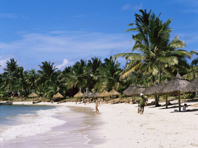 Beach, St. Geran, Mauritius, Indian Ocean, Africa