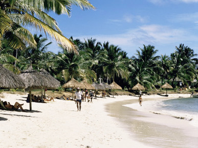 Beach, St. Geran, Mauritius, Indian Ocean, Africa