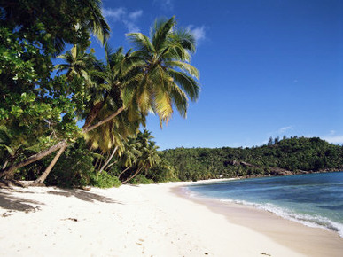 Anse Takamaka, Island of Mahe, Seychelles, Indian Ocean, Africa