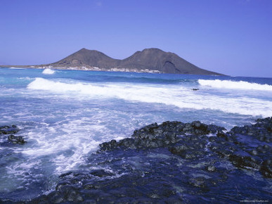 Calhau Beach, Sao Vicente Island, Cape Verde Islands, Atlantic Ocean, Africa