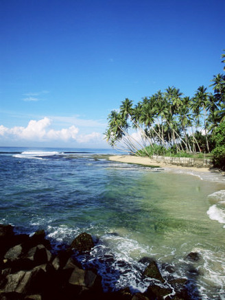 Beach Near Galle, Sri Lanka, Indian Ocean