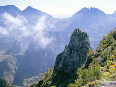 Cirque De Mafate from Maido, Reunion, Indian Ocean, Africa