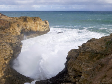 Coast Along the Great Ocean Road, Victoria, Australia