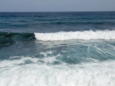 Atlantic Ocean Near Ribiera Grande, Santo Antao, Cape Verde Islands, Africa